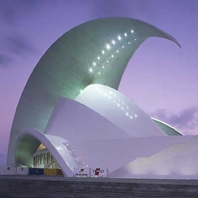 Photo:  Tenerife Opera House in the Canary Islands